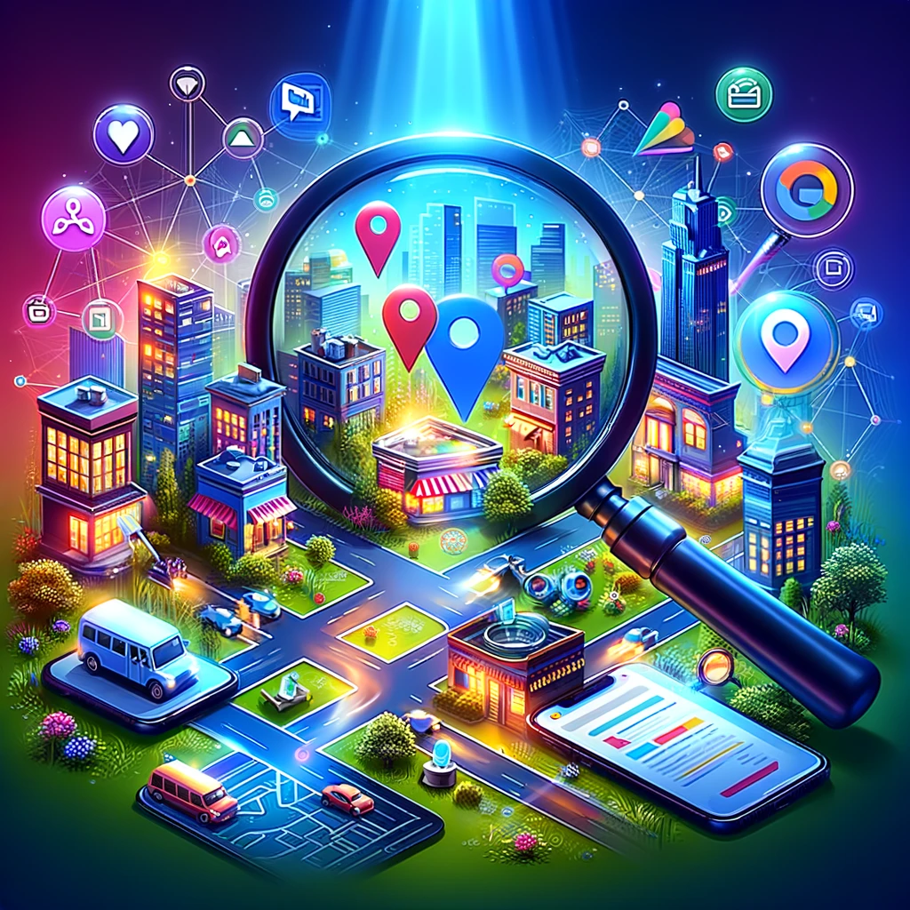 Image depicting Local SEO vibrantly