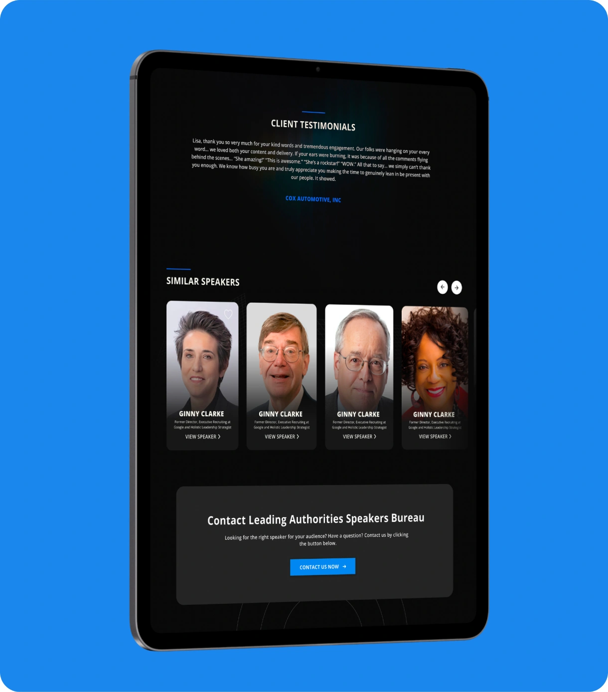 Leading Authorities UI-UX 1