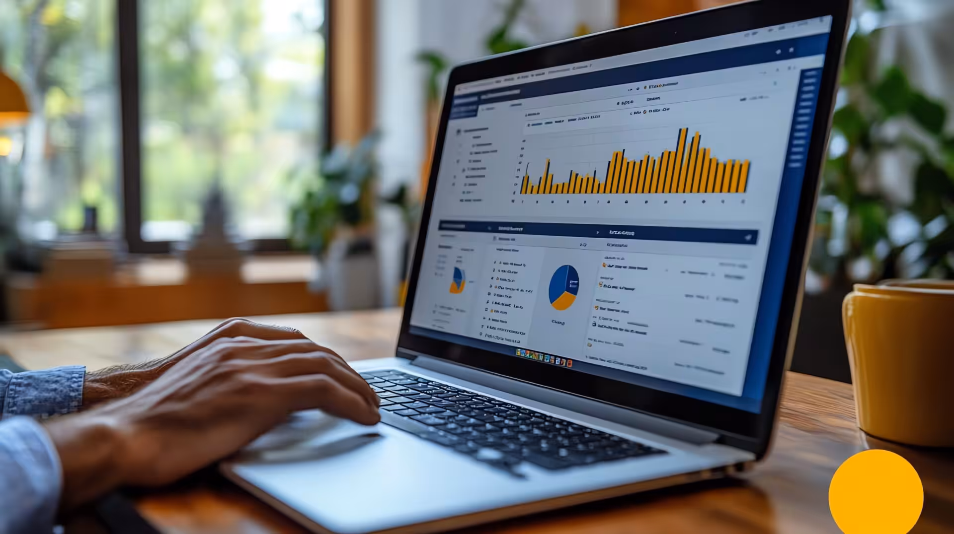 Developer tweaking website Voice Search SEO settings on a dashboard, search engine optimization focus, web performance enhancement